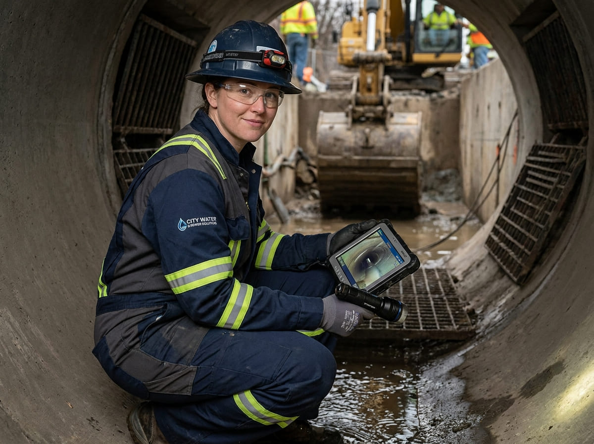Sewer Line Inspection & Replacement in Del Valle